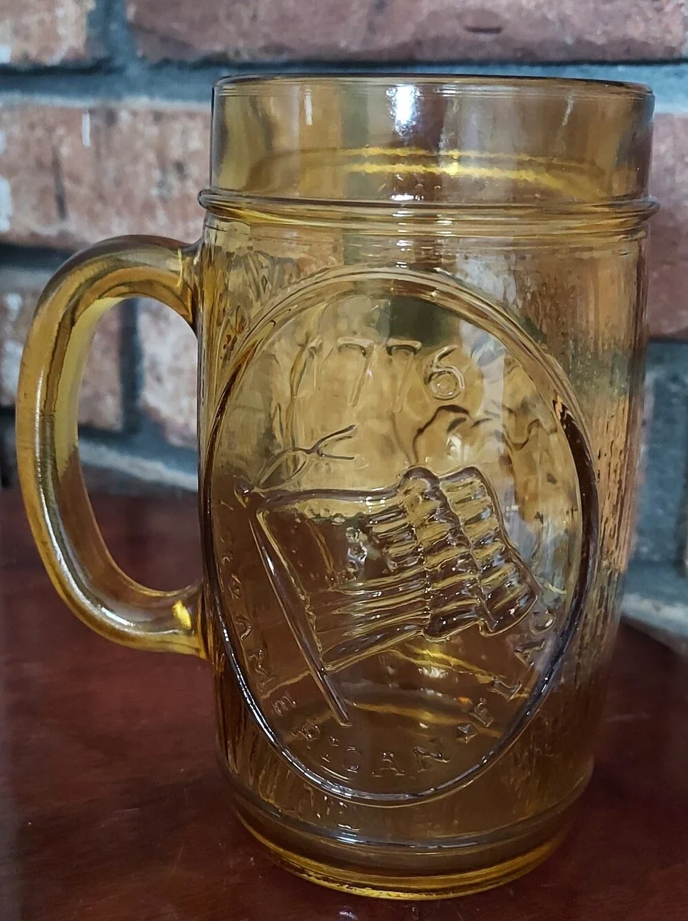 no brand vintage amber